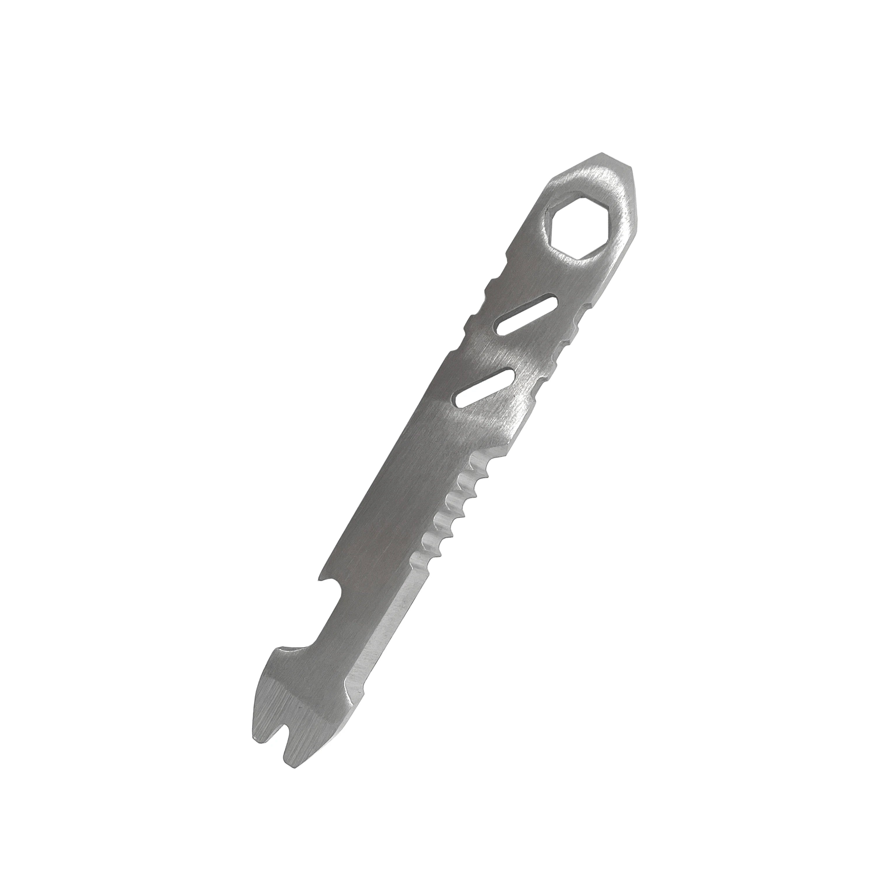 Mini stainless steel crowbar, multi-function Allen wrench