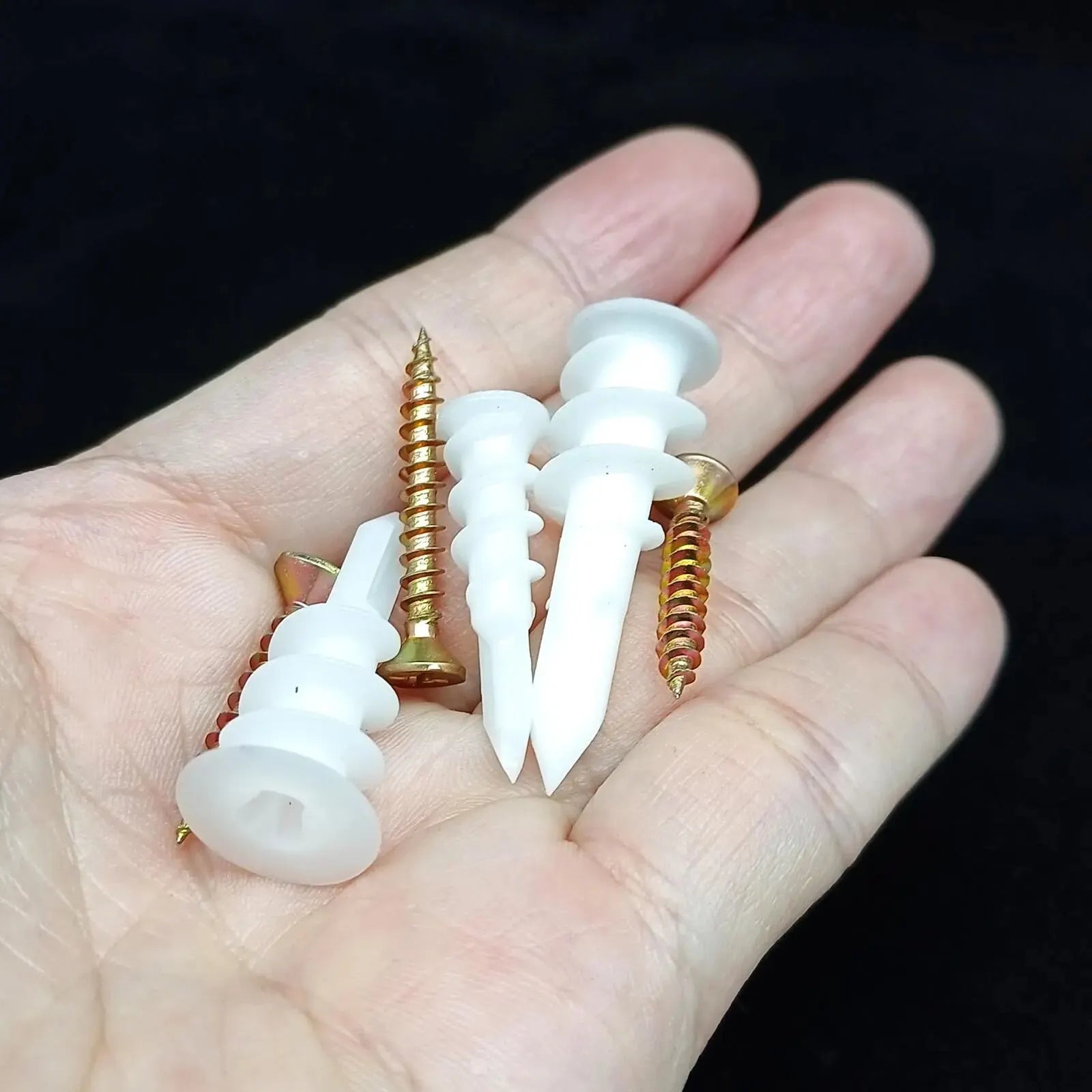 10sets Self Drilling Drywall Anchor with Tapping Screw for