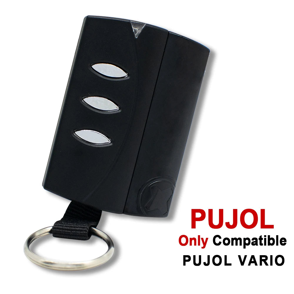 2pcs PUJOL VARIO Garage Door Remote Control 433.92mhz Only Compatible