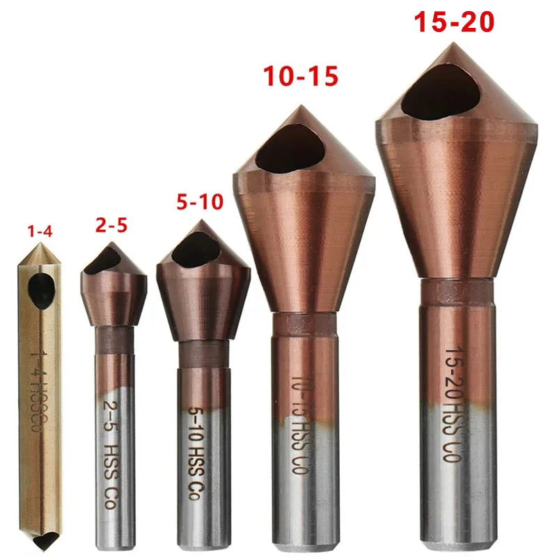 M35 HSS-Co Cobalt Countersink Deburring Drill Bit