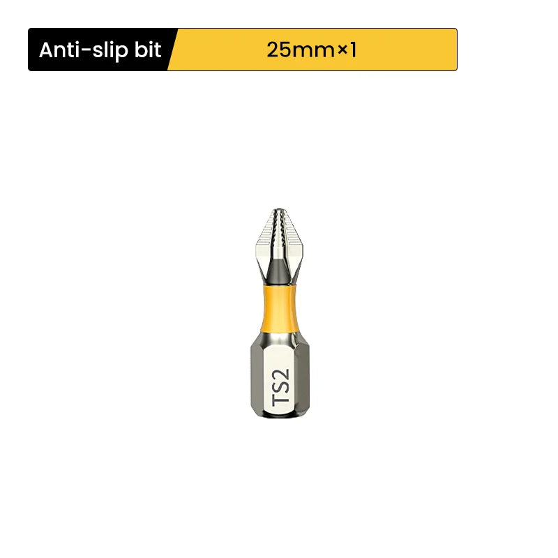Magnetic Impact Screwdriver Bit Set – Cross Head High Hardness 25mm (1 or 5-Pack)
