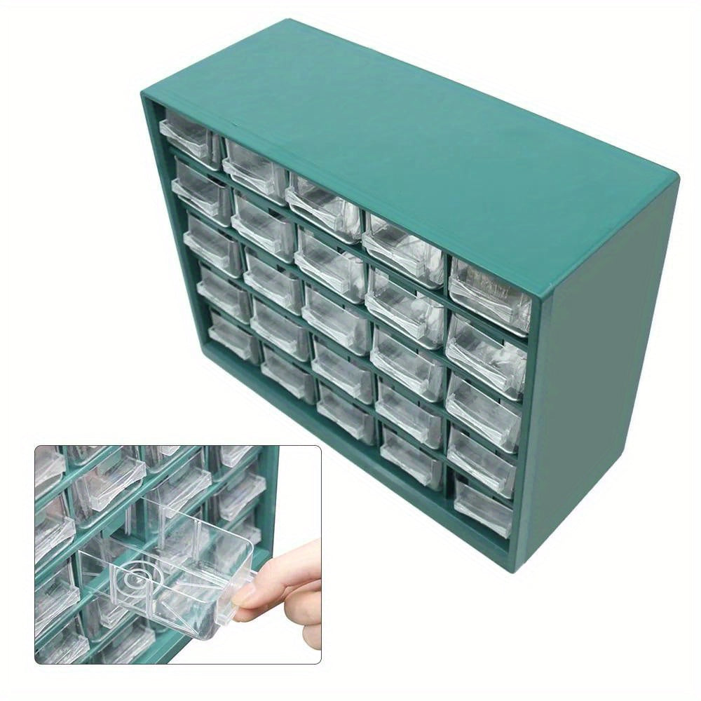 25 Multi-grid Drawer Parts Box Wall-mounted Screw Classification