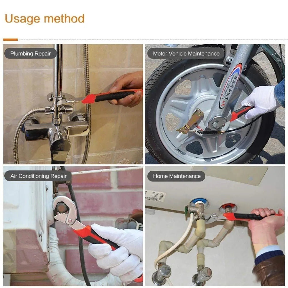 Adjustable Spanner Multi-function Universal Wrench Tool Home Repair