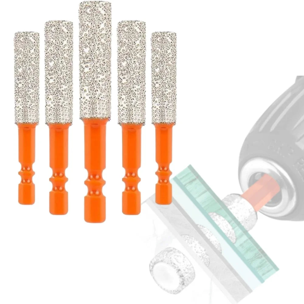 6-12mm Hexagonal Shank Dry Ceramic Tile Diamond Drill Bit Drilling