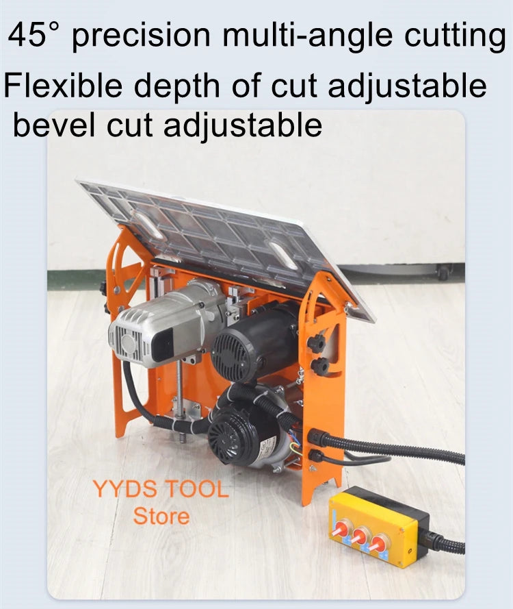 J15 Dust-Free Push Table Saw – Optical Shaft Lift Woodworking No-Chip