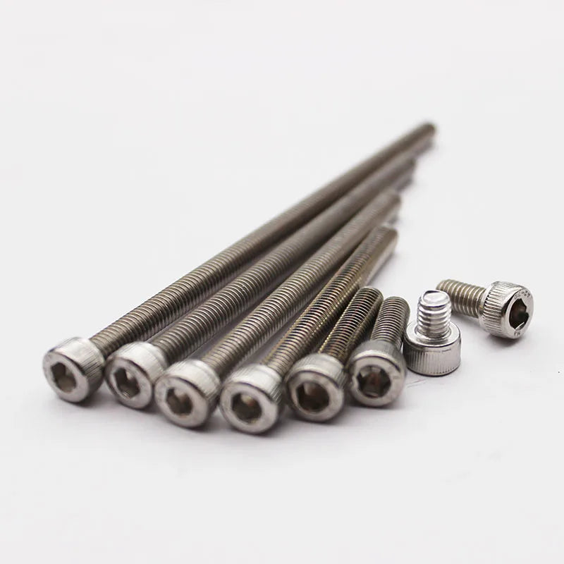 M3 M4 M5 M6 M8 Socket Cap Screws Stainless Steel Hex Allen Key Bolts