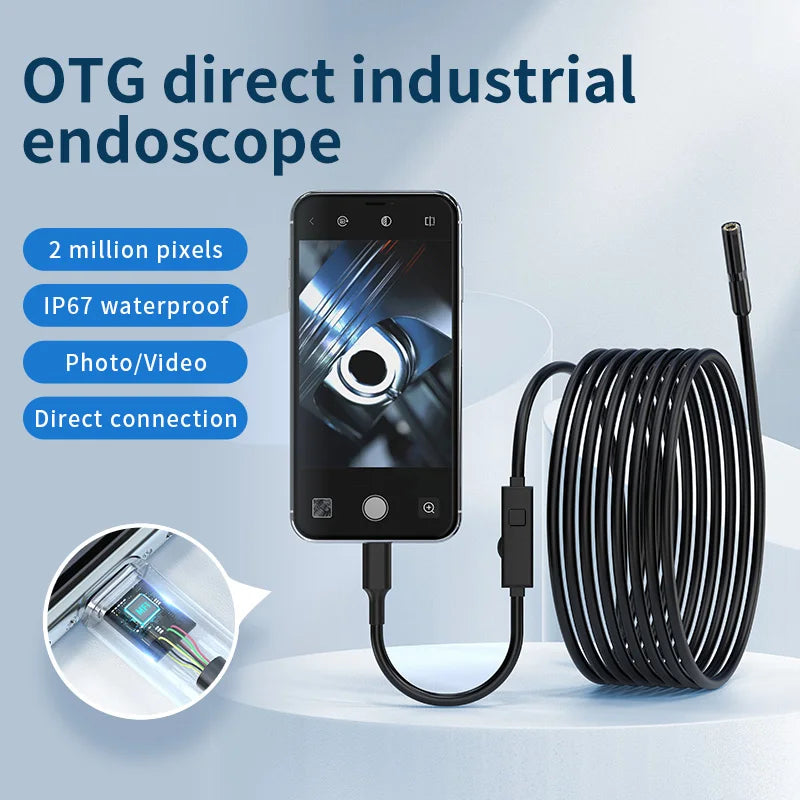 Endoscope Inspection Camera Micro USB/Type-C/IOS Mini Inspection