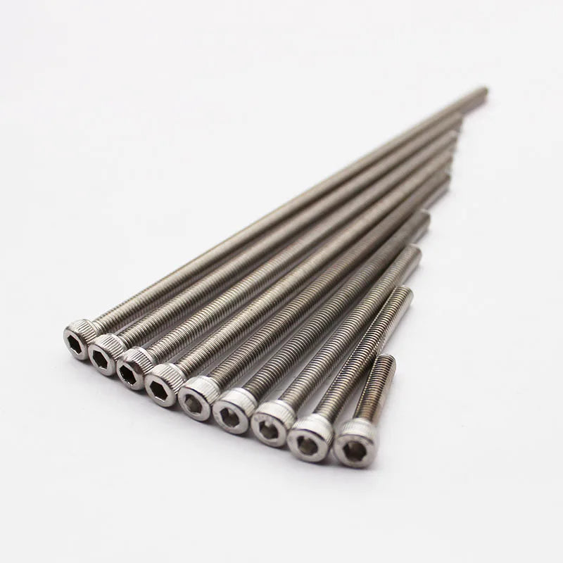 M3 M4 M5 M6 M8 Socket Cap Screws Stainless Steel Hex Allen Key Bolts