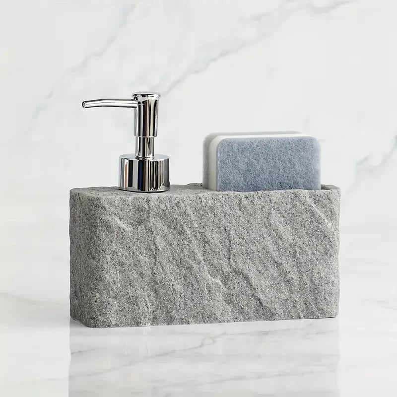 Soap Dispenser With Sponge Holder, Multipurpose Kitchen Sink Lotion