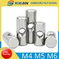 M2 M2.5 M3 M4 M5 M6 Brass Heat Set Insert Nut Hot Melt Knurled