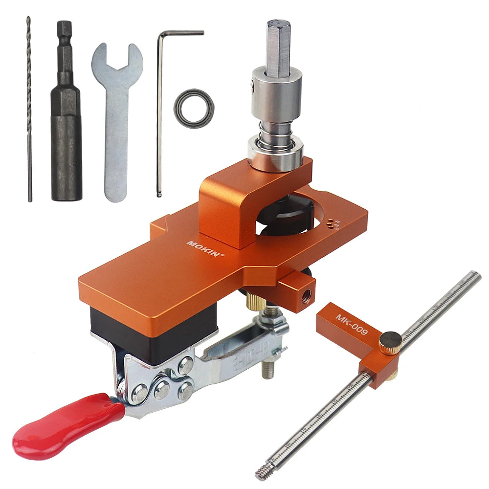 35mm Concealed Hinge Jig Professional Kit — Complete Drilling Guide
