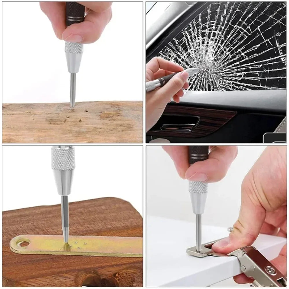 Automatic Centre Punch With Needles Adjustable Spring Loaded Metal