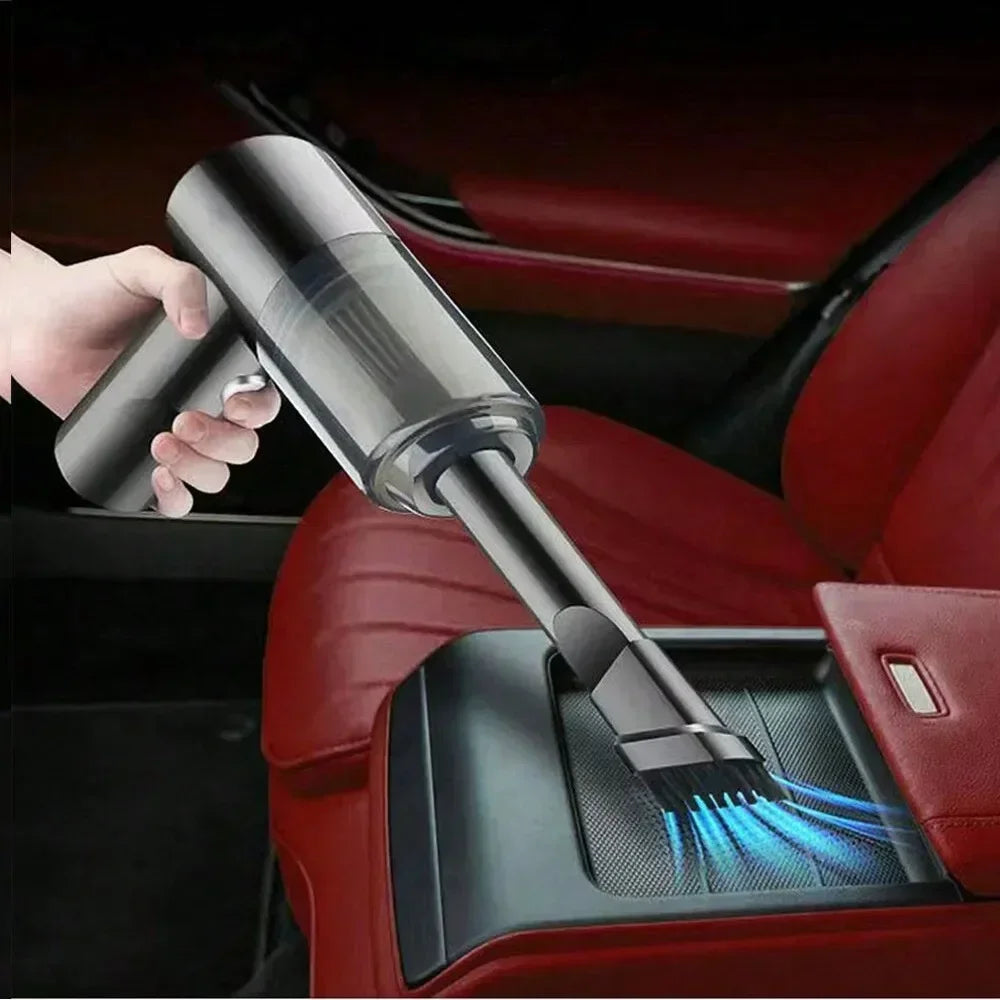 120W Cordless Handheld Vacuum Cleaner – Dual Use Home & Car