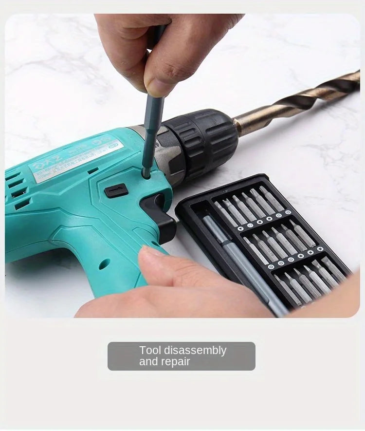 Precision Screwdriver Set 25 in 1 Phillips Torx Hexagonal Flat Head