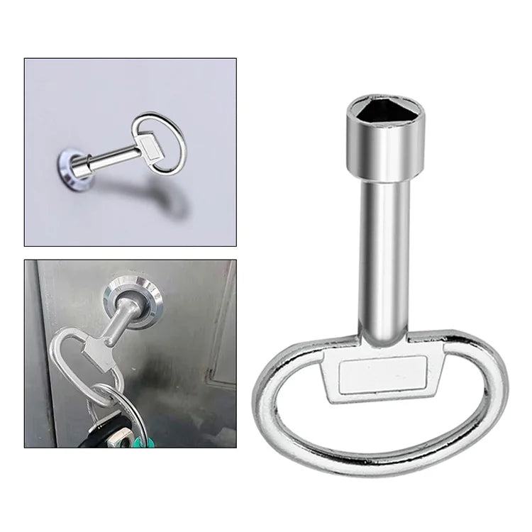 1 Way Service Utility Key Key Plumber Keys Triangle For Gas Electric