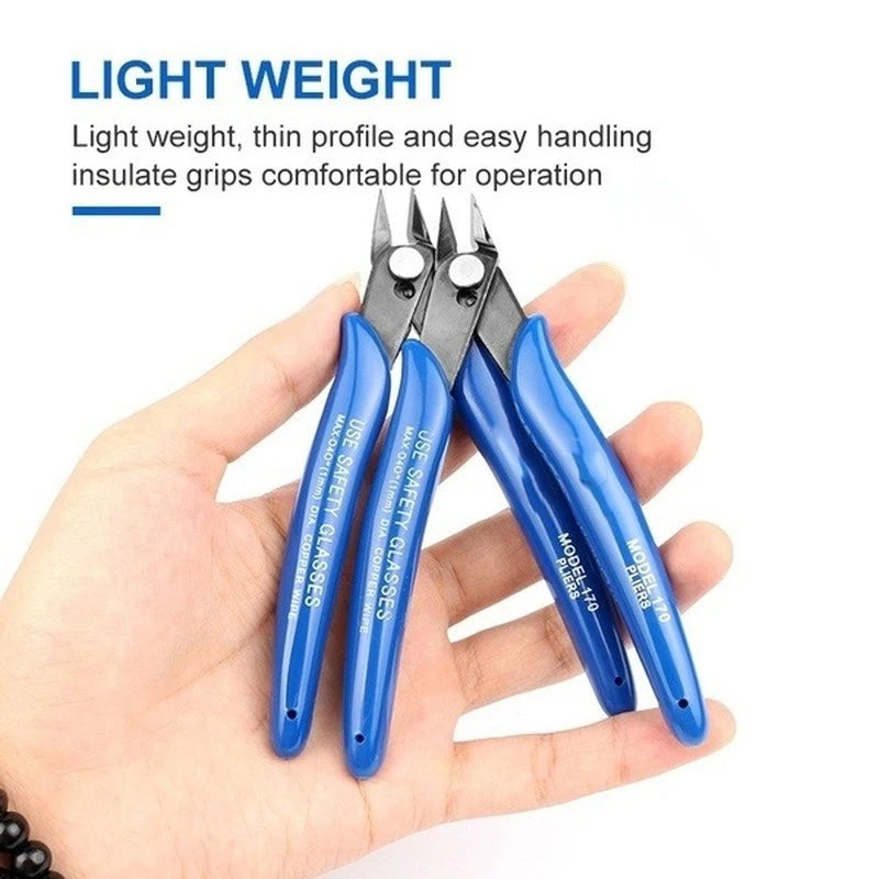 Diagonal Pliers Carbon Steel Pliers Electrical Wire Cable Cutters