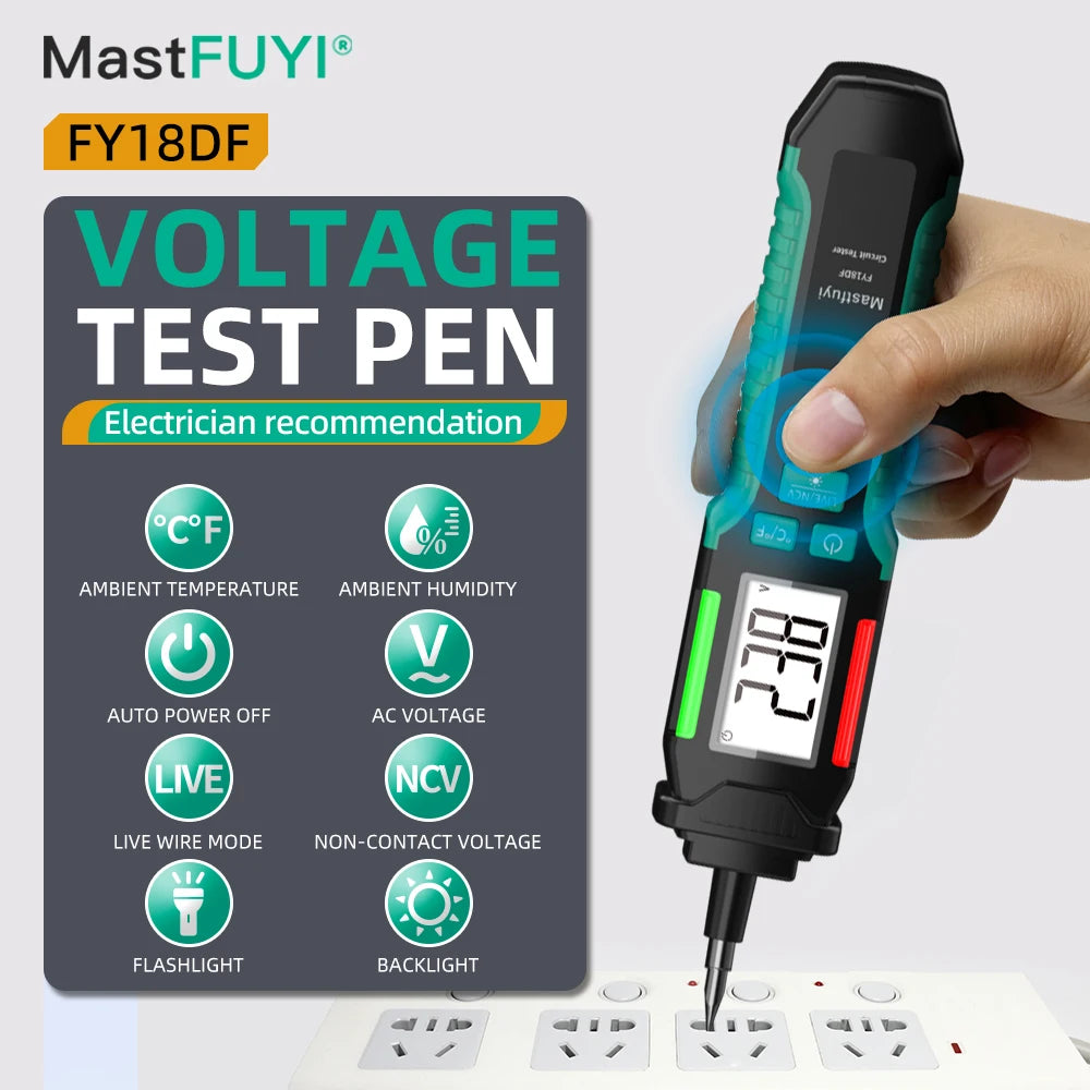 FY18DF latest voltage tester high-quality &portable Voltage Tester