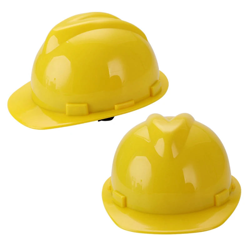 Heavy Duty Full Brim Construction Hard Hat – High Strength Impact Resistant