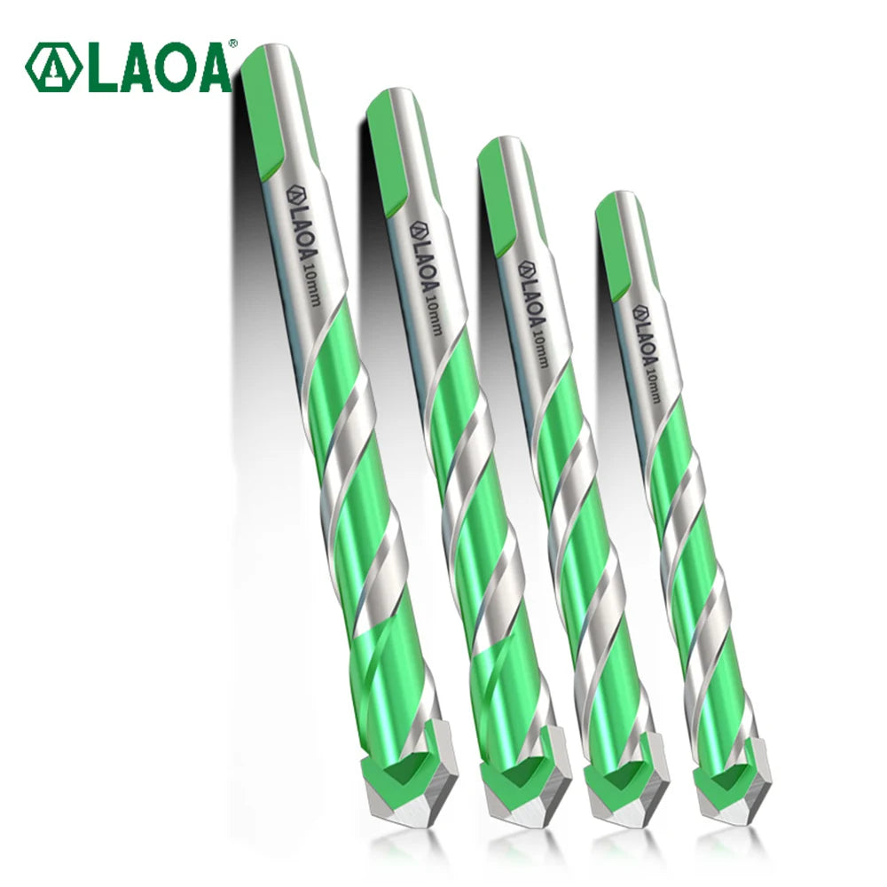 Drill Bit Super Hard Alloy Twist Overlord Drill Through Hole Glass