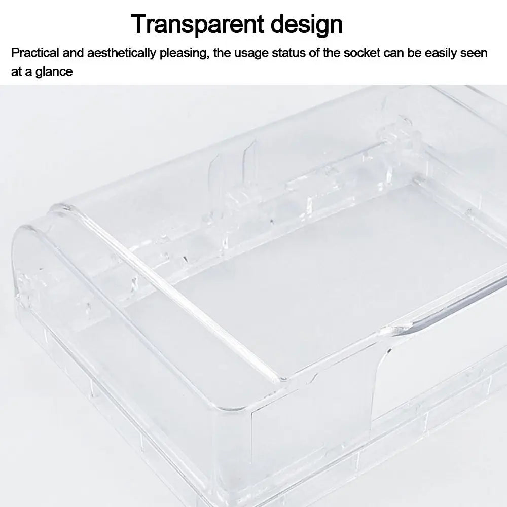 Wall-mounted Switch Protective Cover Self-Adhesive 86 Type Protection