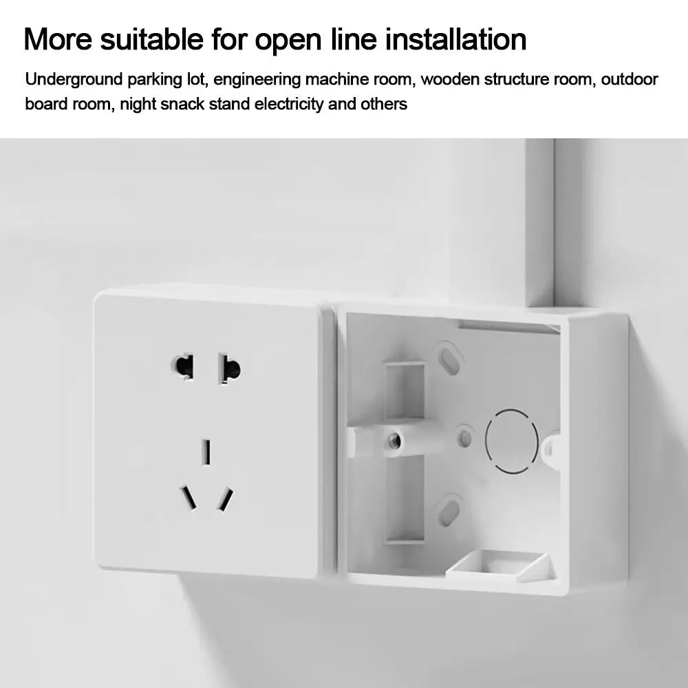 86 Type Switch Socket Box On-Wall Mount External Mounting Case