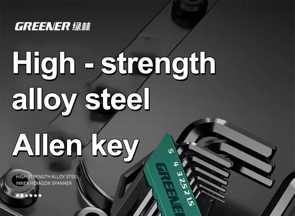 GREENERY Greener Extended Rainbow Wrench Allen Wrench Set Hex Wrench