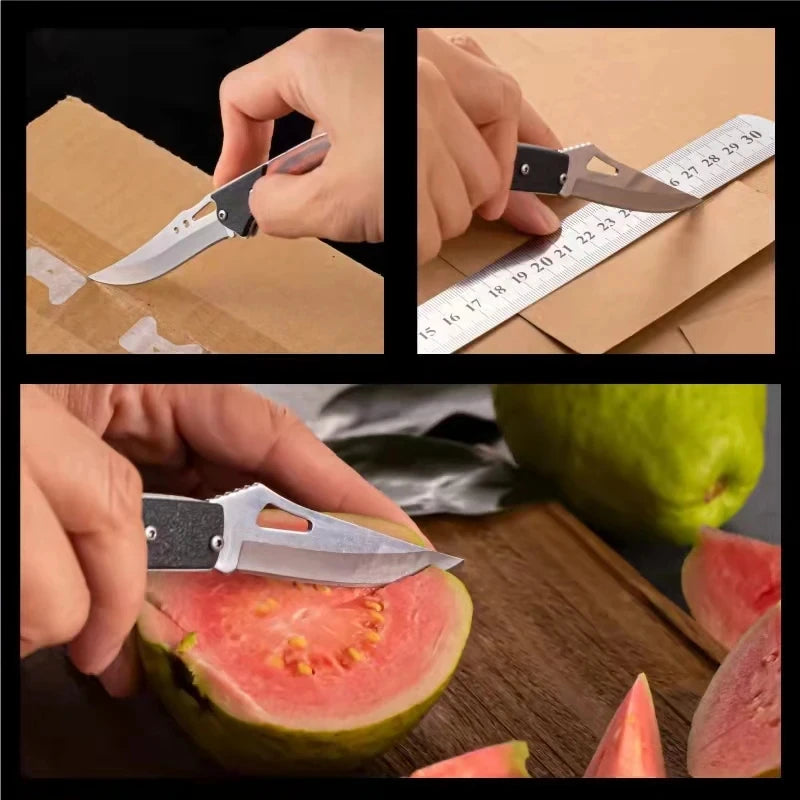 Compact Folding Knife with Durable Stainless Steel Blade