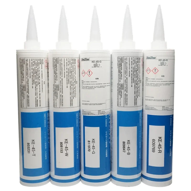 Japanese Original KE-45 ShinEtsu -W/T/B/G/R Electronic Sealant