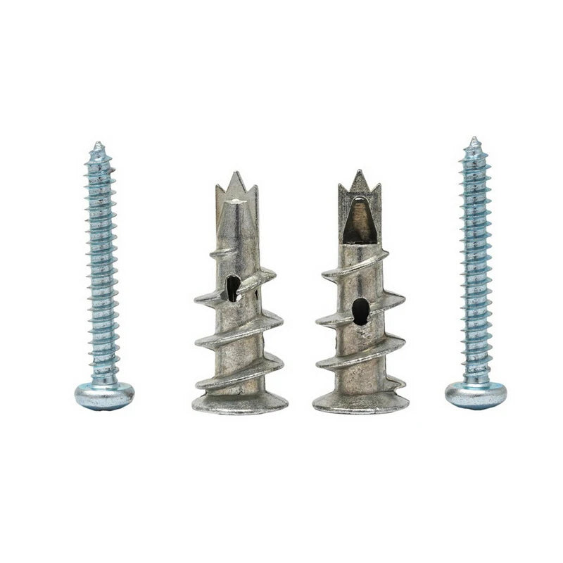 120Pcs  Zinc Alloy Plasterboard Drywall Anchor Hollow Wall