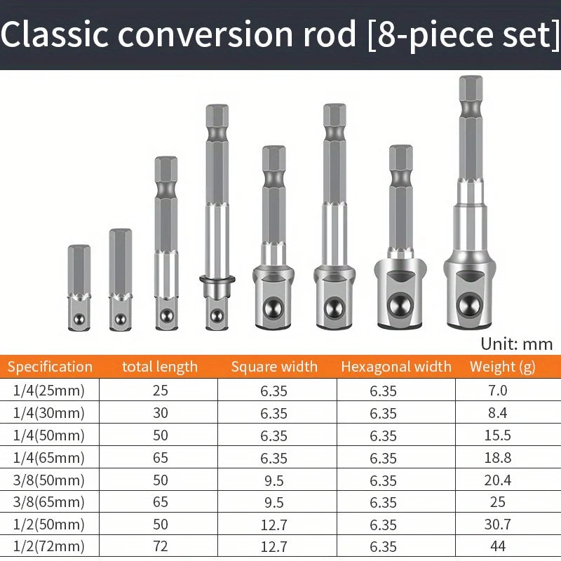 Internal Hexagonal Handle Universal Drill Bit Screwdriver Impact
