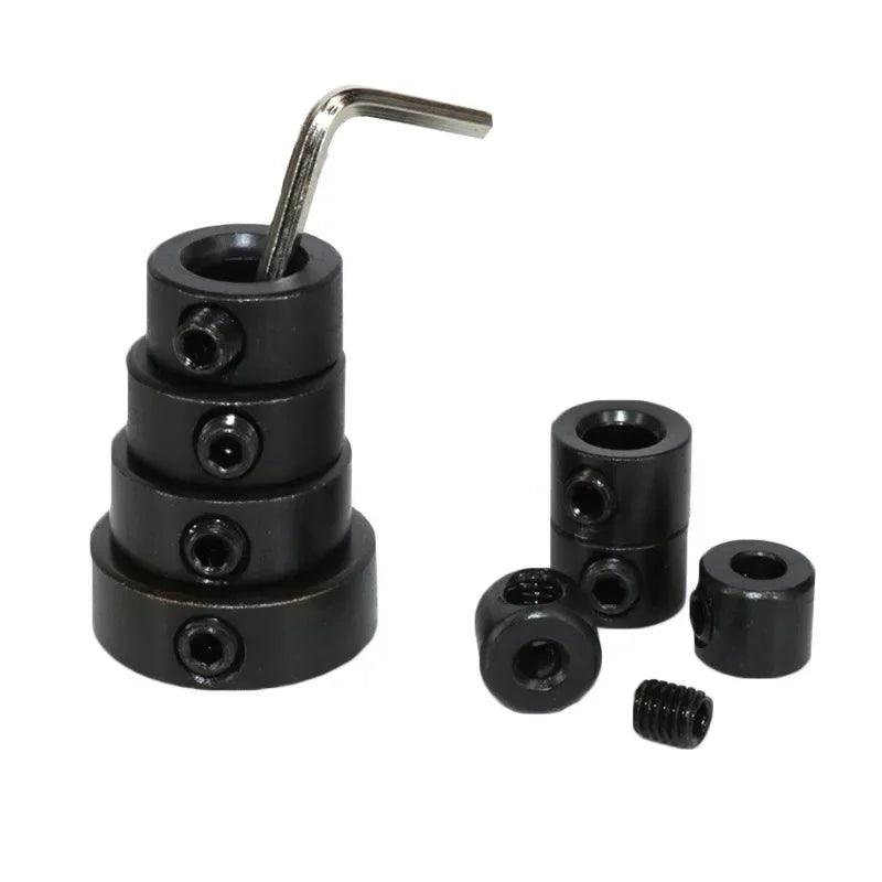 7/8pcs Woodworking Drill Locator 3-16mm Shaft Depth Collars Ring