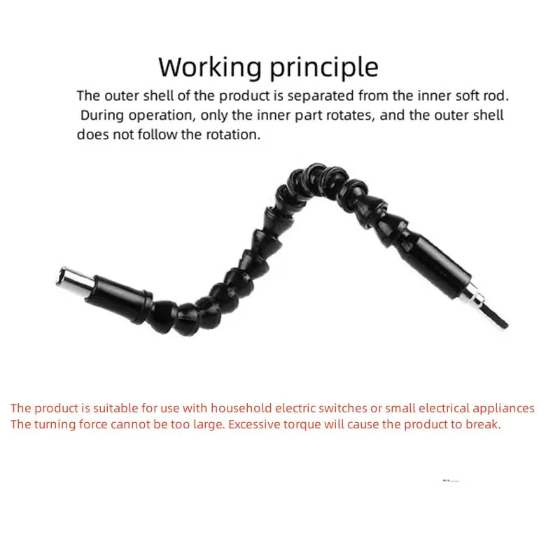 Electric Drill Screwdriver Bit Multifunctional Universal Snake