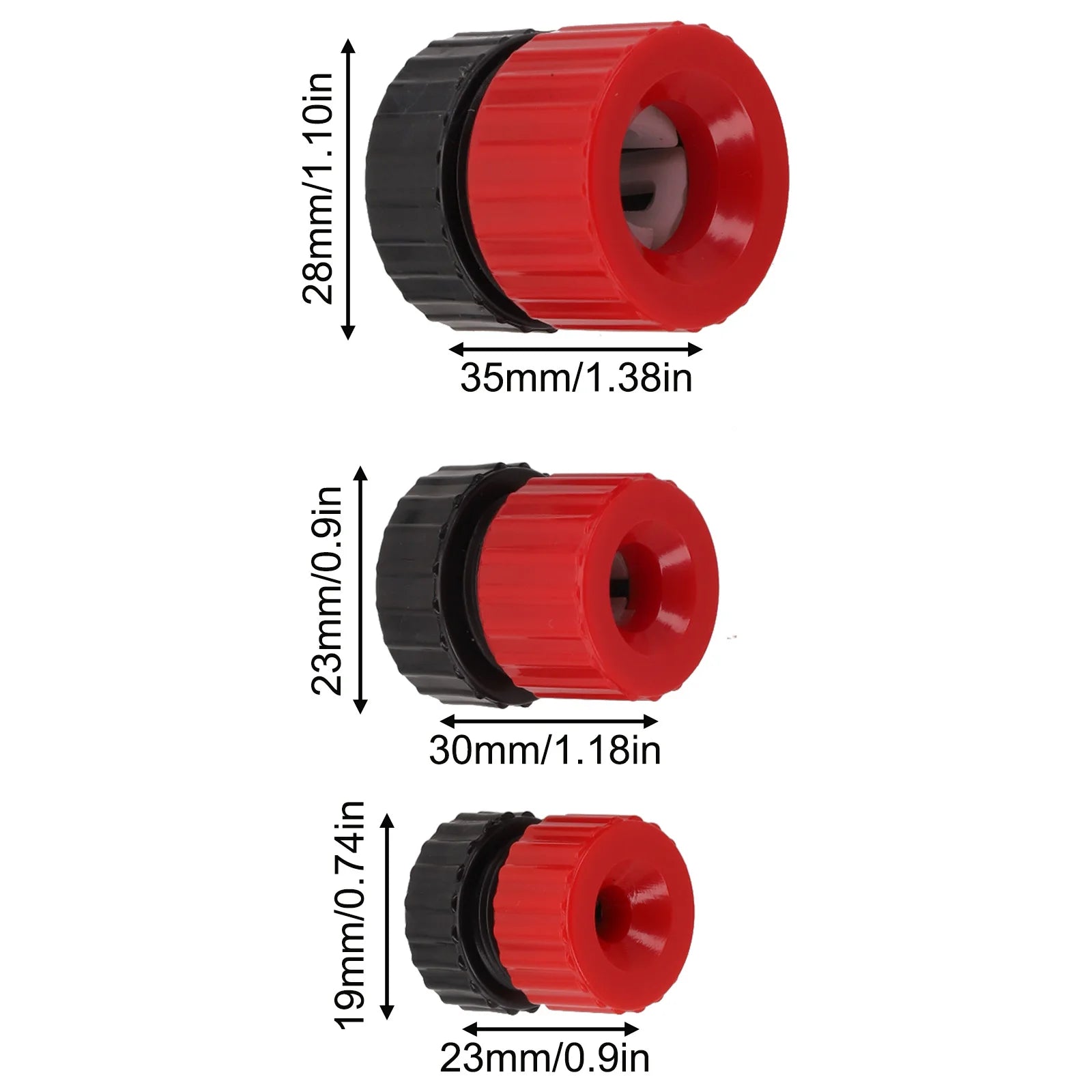 3pcs Adjustable Drill Bit Depth Stop 3-13mm Drill Bit Stop Collar For
