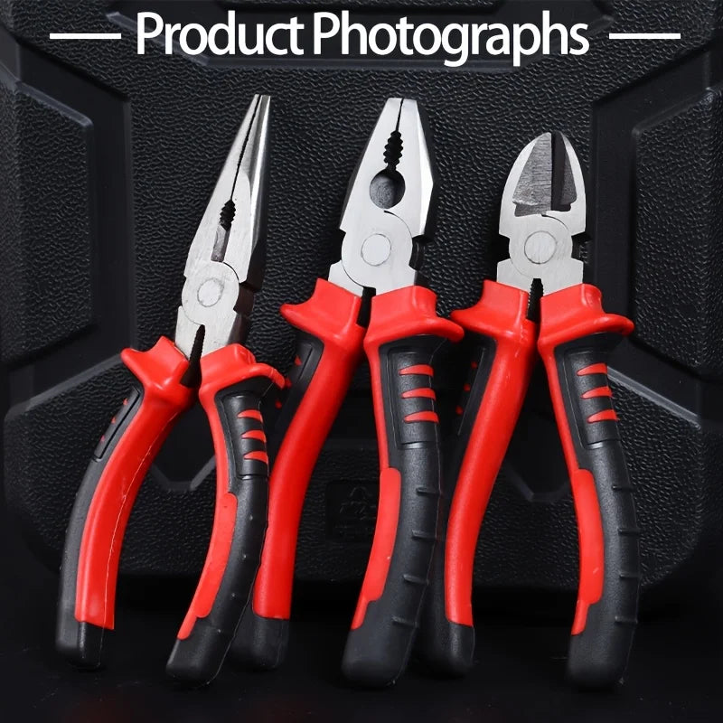 Electric Wire Pliers Large Opening Sharp Multifunction Tool for