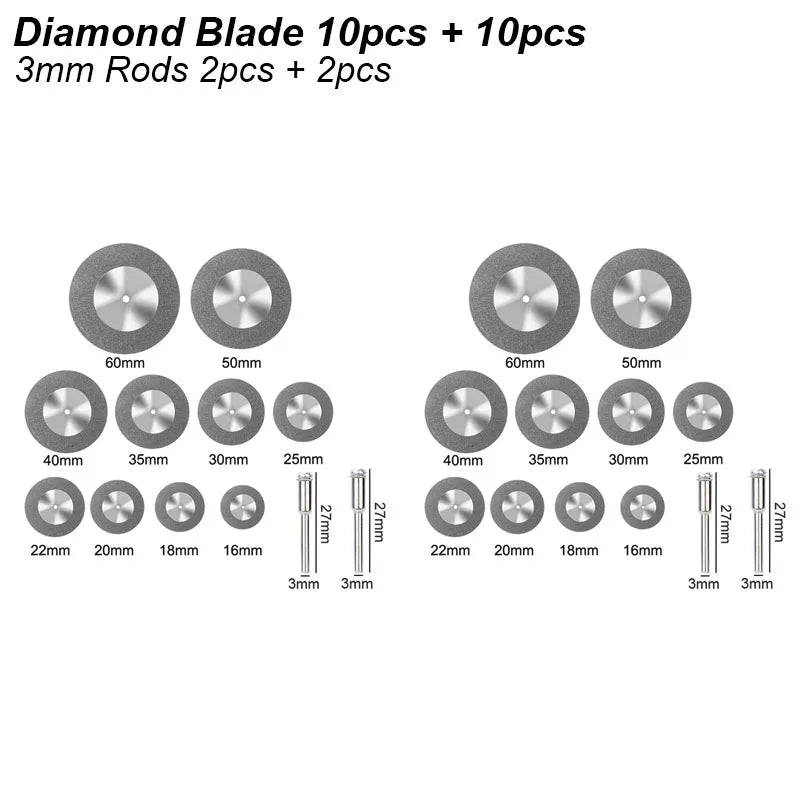 Diamond Cut-Off Disc – Mini Circular Saw Wheel for Stone, Glass & Ceramic