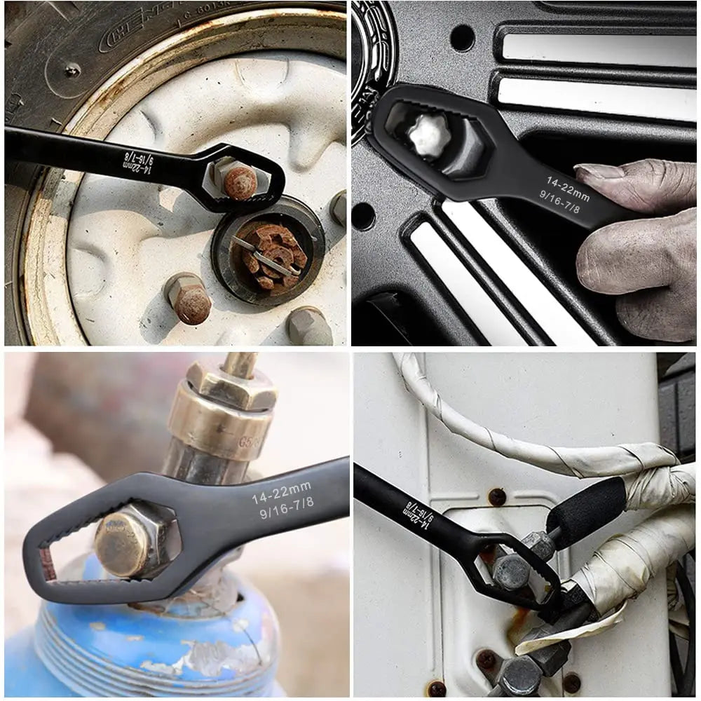 Car Universal Torx Wrench 8-22mm Adjustable Self-tightening Wrench