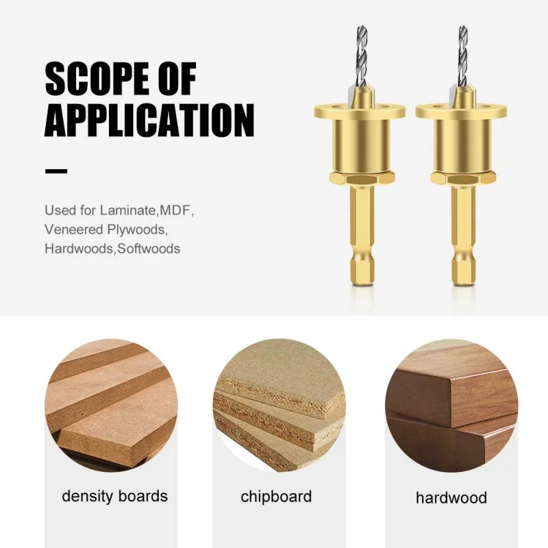 1/5Pcs CNC Adjustable Hexagonal Handle Cutter Woodworking Tools