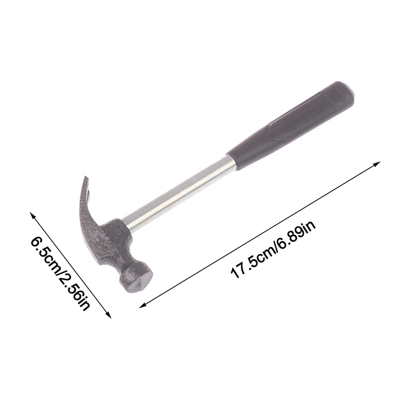 Small Ramshorn Hammer with Powerful Functions, Rubber Grip