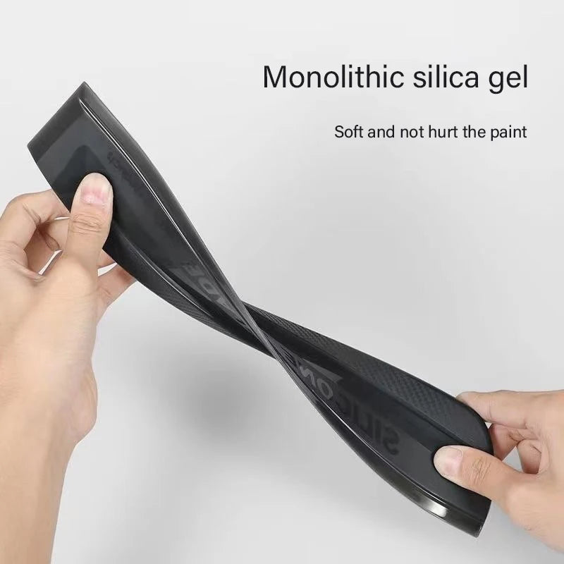 Non-Scratch Soft Silicone Handy Squeegee Car Wrap Tools Water Window