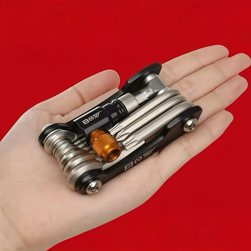 16-in-1 Socket Wrench Set, Non-Slip Rotating Head. Durable Stainless