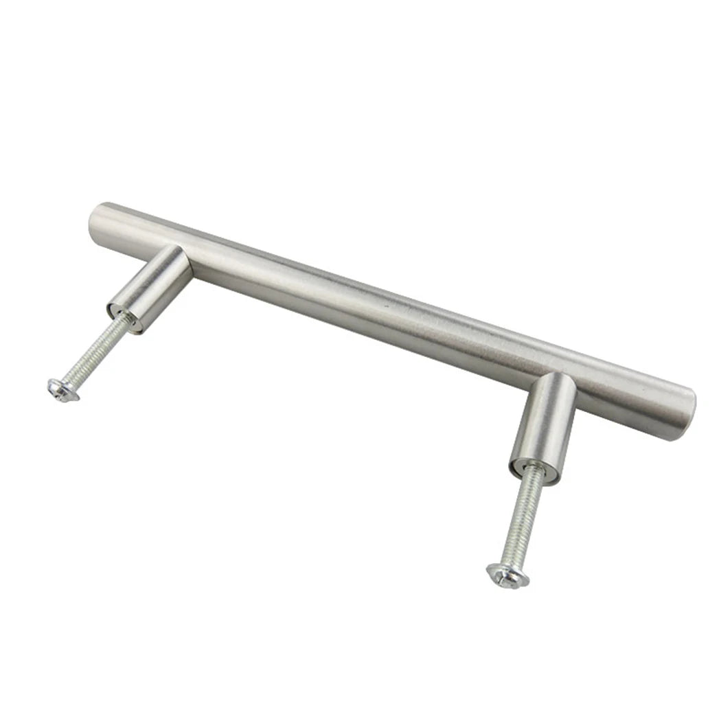 2-14 Inches Handles Stainless Steel Silver T-Type Drawer Cabinet