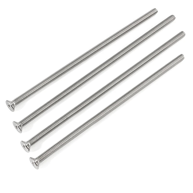 M3 M4 M5 M6 M8 M10 Lengthened Cross Flat Countersunk Head Bolts Extra