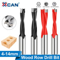 4-10mm Left/Right Rotation Wood Forstner Drill Bits Router Bit Row ...