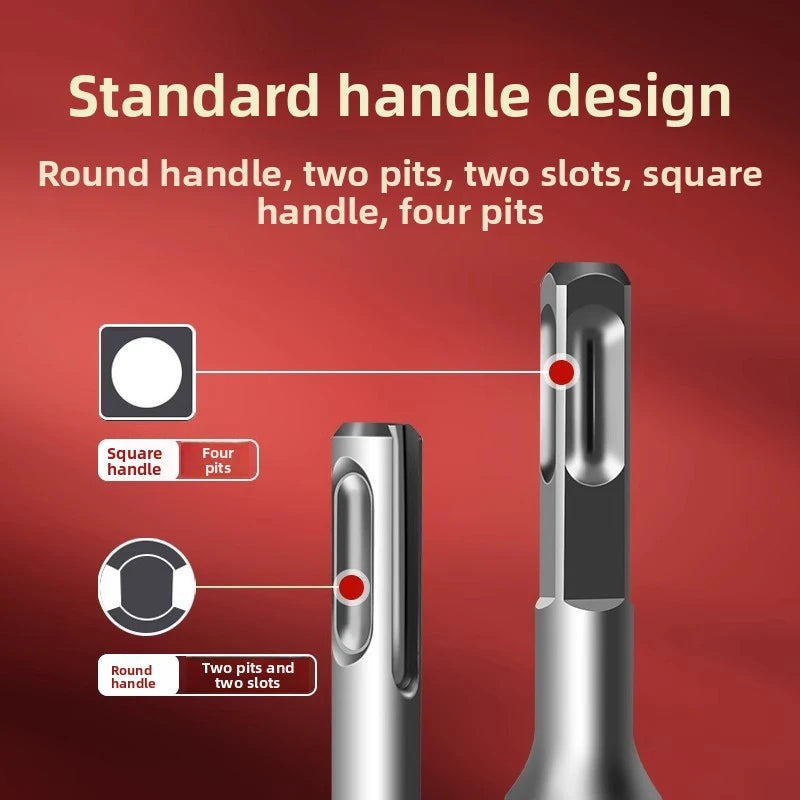 TG Carbide Tungsten Steel Alloy Head Electric Hammer Drill BitA