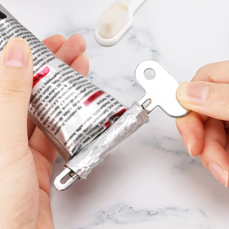 Stainless Steel Toothpaste Squeezer Tool Hair Oil Paint Squeezer