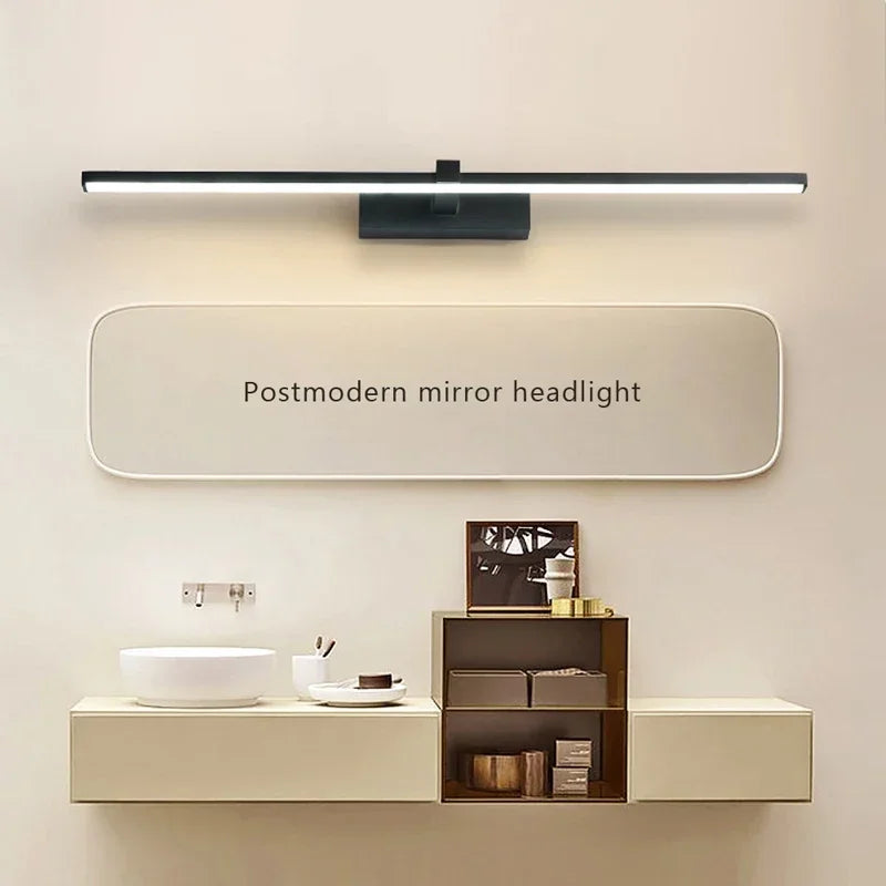 Modern LED Wall Light Bathroom Hardwares Wall Lamp Three Colors