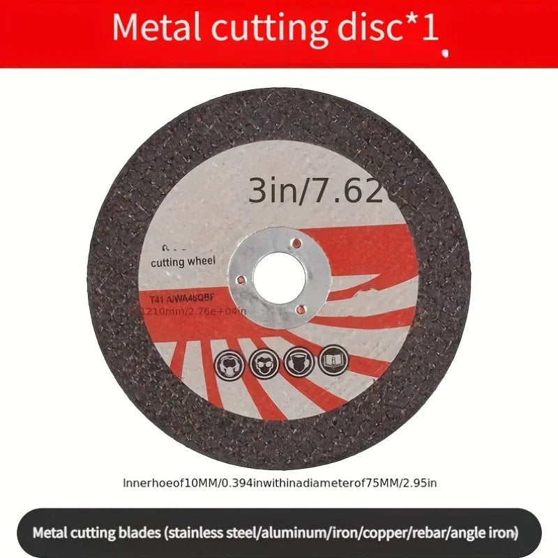 7-Piece 3-Inch Circular Saw Blade & Grinding Disc Set