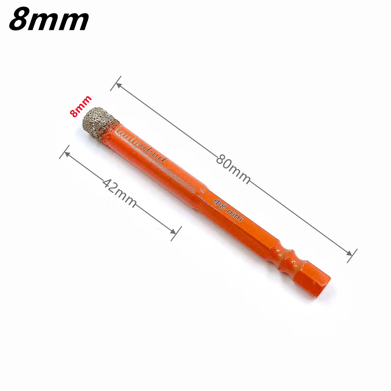 Dry Diamond Drill Bits Set for Granite Ceramic Marble Tile Stone