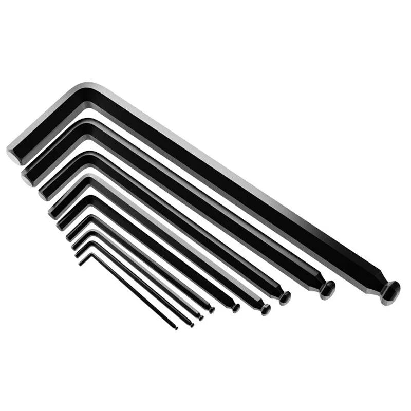 Makita B-65894 Hex Key Wrench Set 9-Piece Multiple Sizes Exagonal