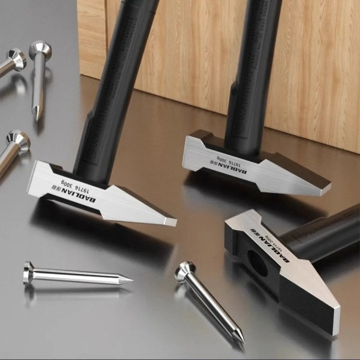 Hardware Tools, Building Decoration, Flat Head Hammer 200g